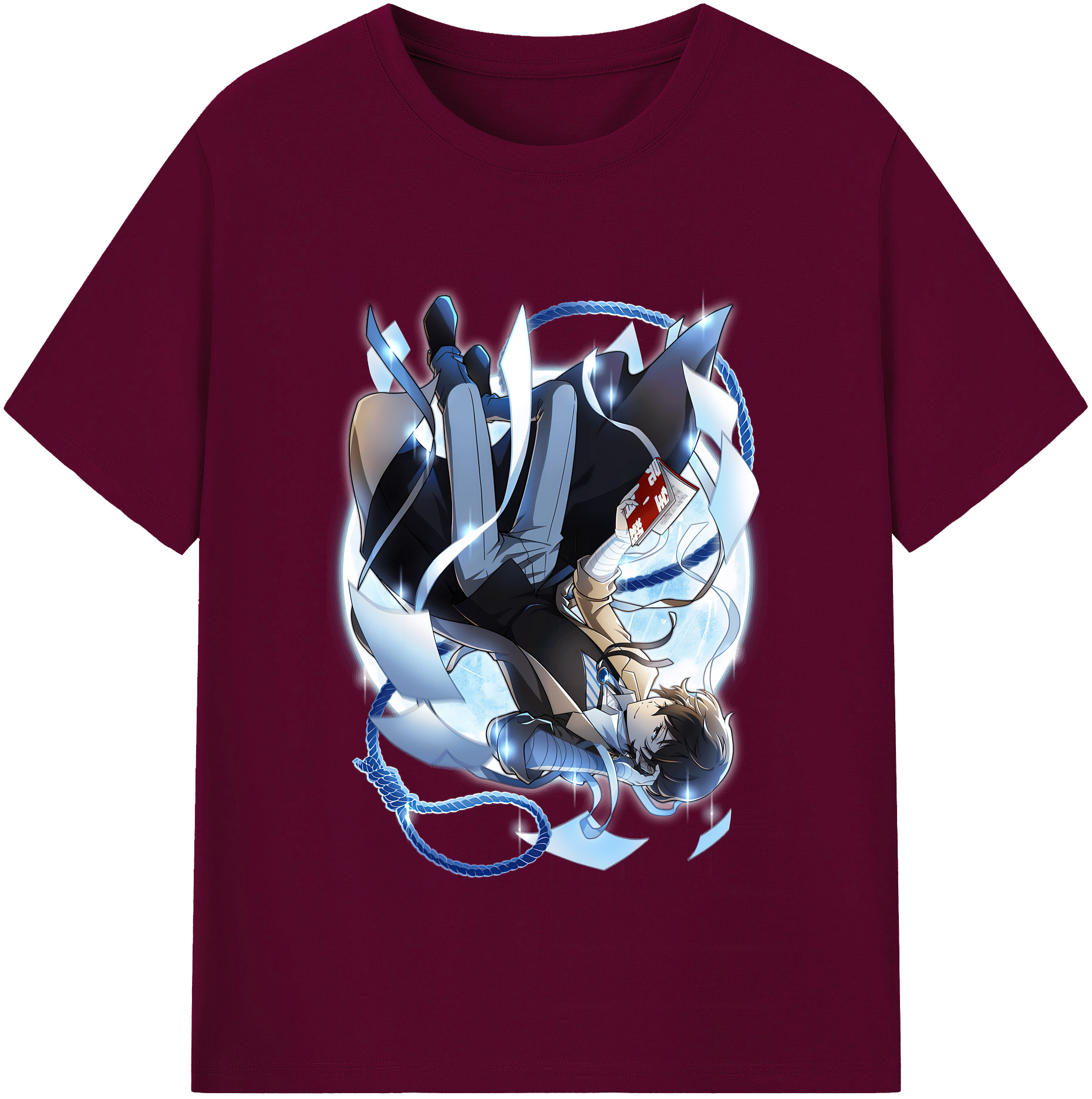 （画像用） 文豪ストレイドッグス Bungo Stray Dogs レディースカジュアルプリントTシャツ（綿100％）